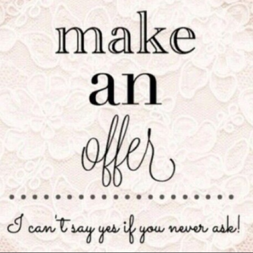 Make me an offer!